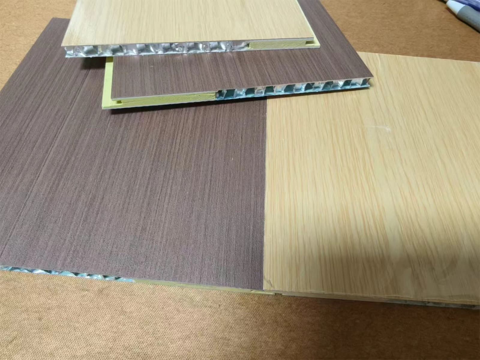 SPC石晶板与铝蜂窝板应用展示